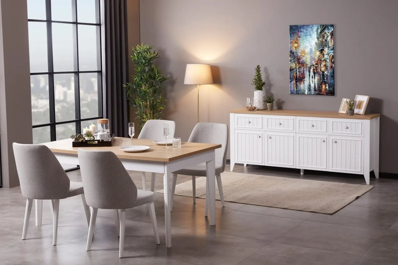 Masa de dining Elegia 160-200x90cm (extensibilă)