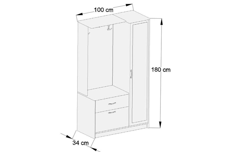 Portmanto Retina (alb)