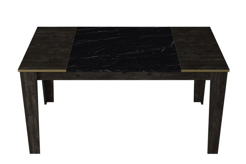 Masa de dining Briz 145x85 cm (negru)